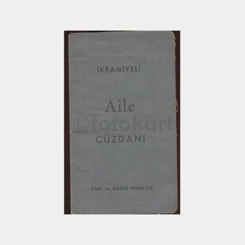1959 Yapı Kredi İkramiyeli Hesap Cüzdanı