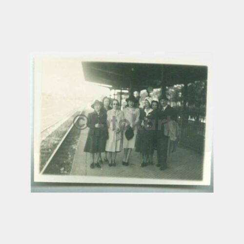 1943 Yeşilköy Tren İstasyonu Grup Fotoğraf