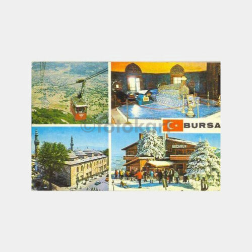 Bursa 4 Görünüm Kartpostal