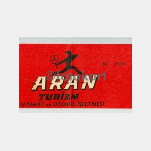 1972 Aran Turizm Otobüs Bileti