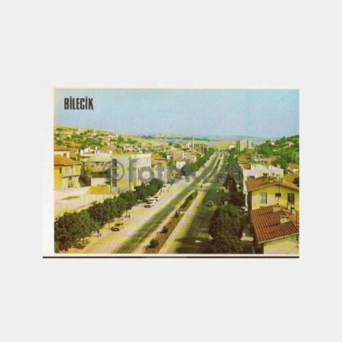 Bilecik Şehirden Bir Görünüş Kartpostal
