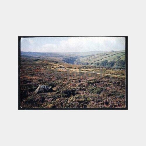 Bronteland Yorkshire İngiltere Tepeleri Kartpostal