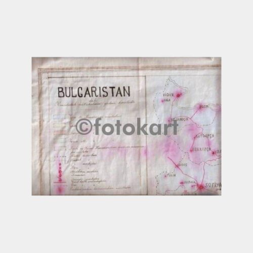 Bulgaristan Konulu Türkçe Harita - Görsel 3
