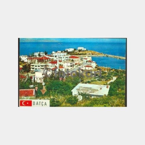 1968 Datça Genel Görünüş Kartpostal