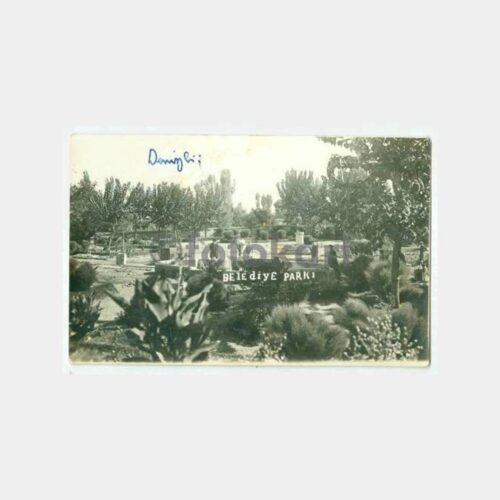 1930 Denizli Belediye Parkı Fotoğraf
