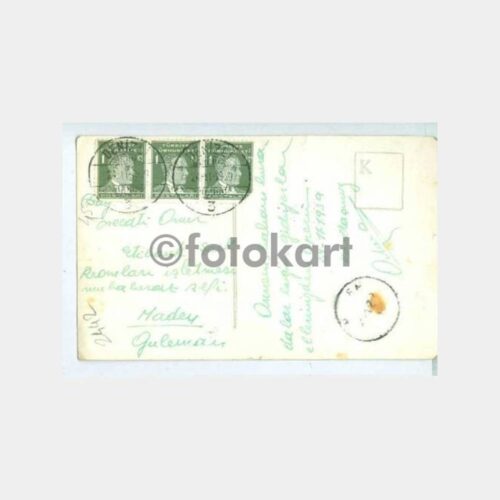 1939 Denizli Lisesi Görünüş Damgalı Kartpostal - Görsel 2