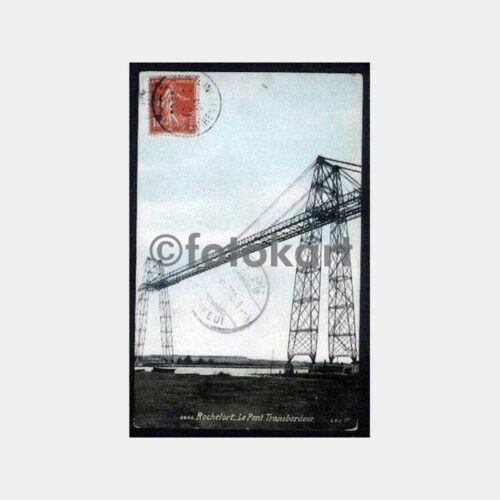 Fransa Kadıköy Damgalı Pullu Kartpostal