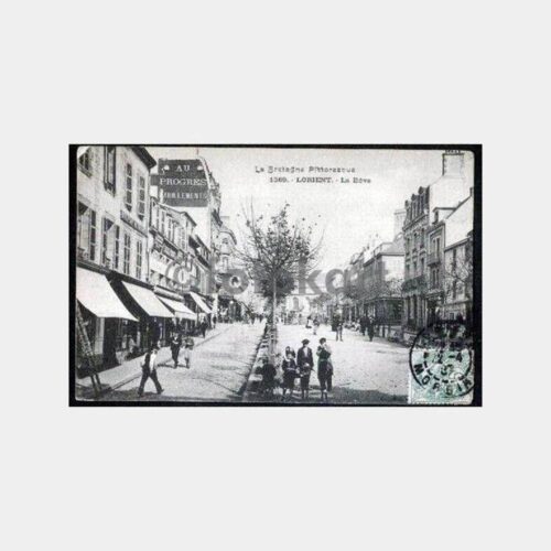 1906 Kadıköy Varış Damgalı Fransız Kartpostal
