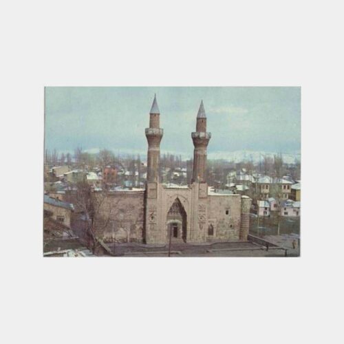 Sivas Gök Medrese Görünüş Kartpostal