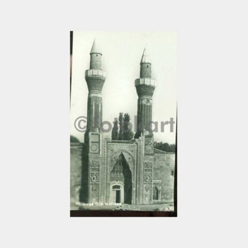 1940 Sivas Gök Medrese Konulu Kartpostal