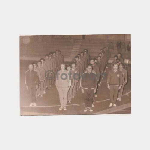1974 Güreşçilerimiz Denizli Kampında Fotoğraf
