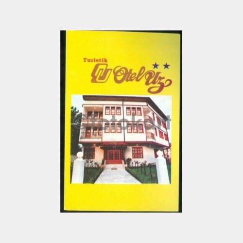 1996 Safranbolu Hotel Uz Tebrik Kartı