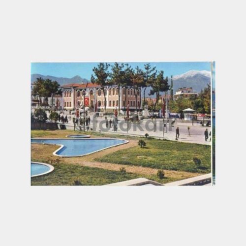 Denizli Hükümet Konağı Görünüş Kartpostal