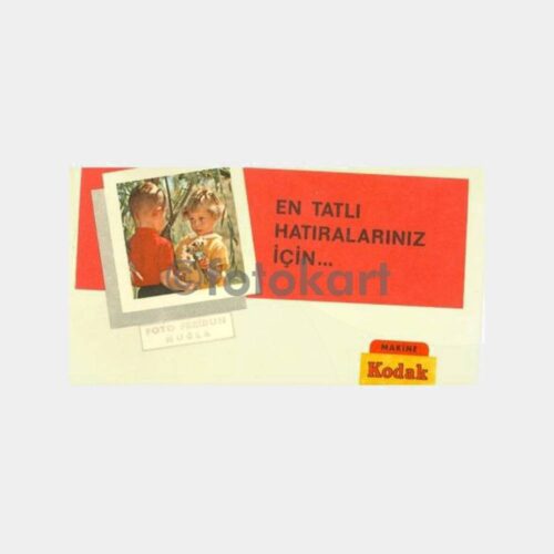 1950 Muğla Foto Feridun Kodak Saklama Zarfı