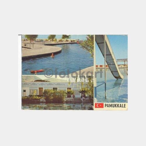 Denizli Pamukkale Motel Koru Kartpostal