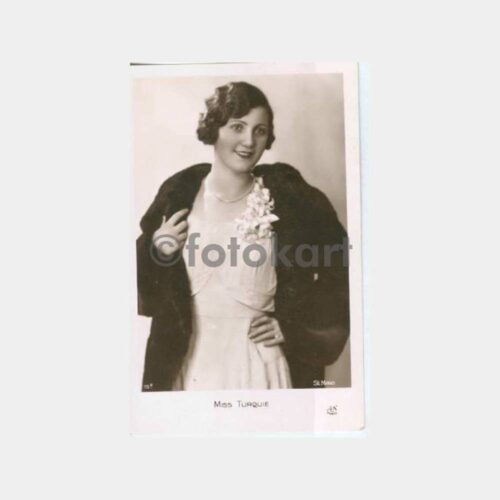 1931 Türkiye Güzeli Naşide Saffet Hanım Fotoğraf