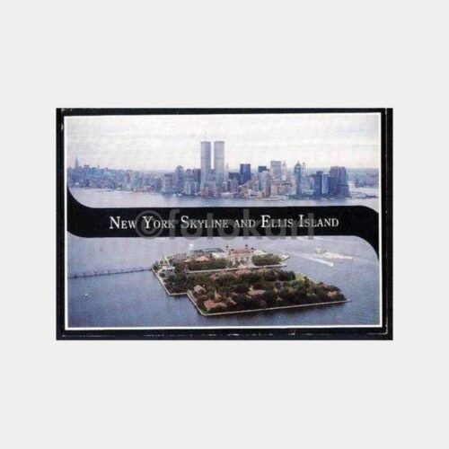 1993 New York İkiz Kuleler Kartpostal