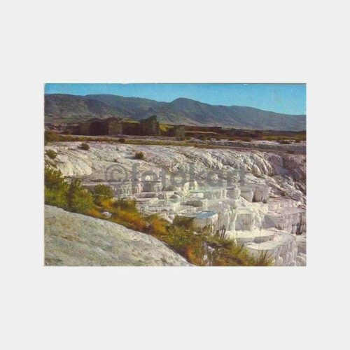 Denizli Pamukkale Travertenler Kartpostal