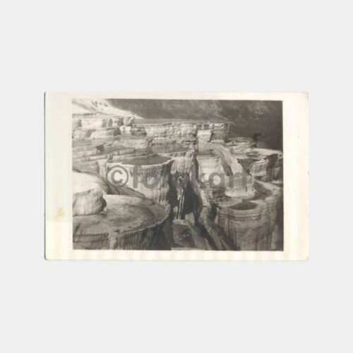 1960 Denizli Pamukkale Görünüş Kartpostal