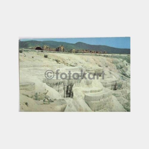 Denizli Pamukkale Görünüş Kartpostal