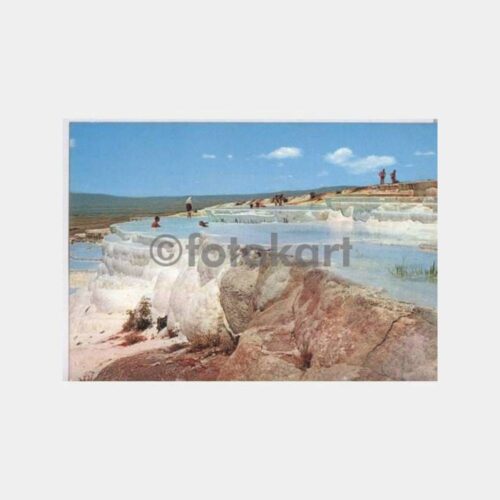 1969 Denizli Pamukkale Görünüş Kartpostal