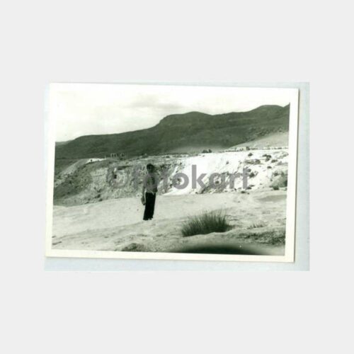 1967 Denizli Pamukkale Konulu Fotoğraf