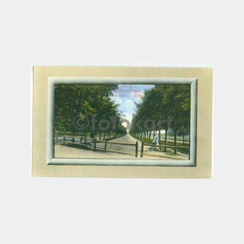 1918 Bulgaristan Rusçuk Parkı Kartpostal