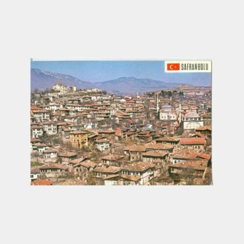 1980 Safranbolu Genel Görünüş Kartpostal