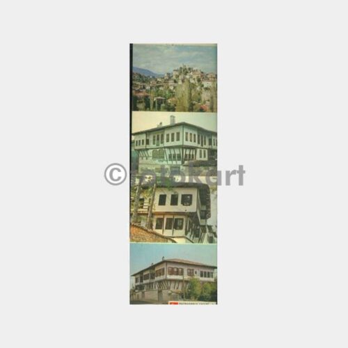 1980 Safranbolu Evleri Görünüş Kartpostal