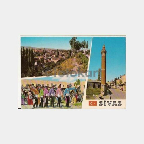 Sivas Folklor Ekibi Görünüş Kartpostal
