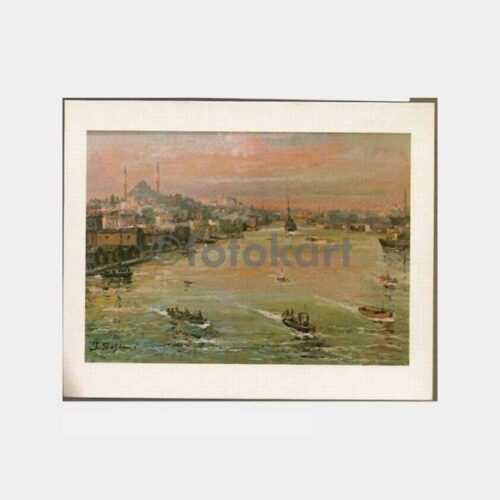 Türk Ressamlar Tablo Tebrik Kartı