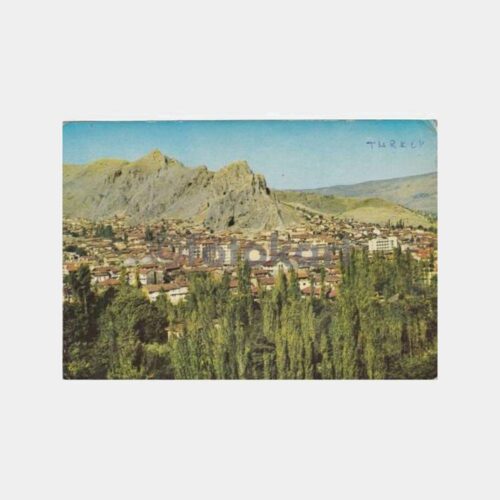 1975 Tokat Genel Görünüş Kartpostal