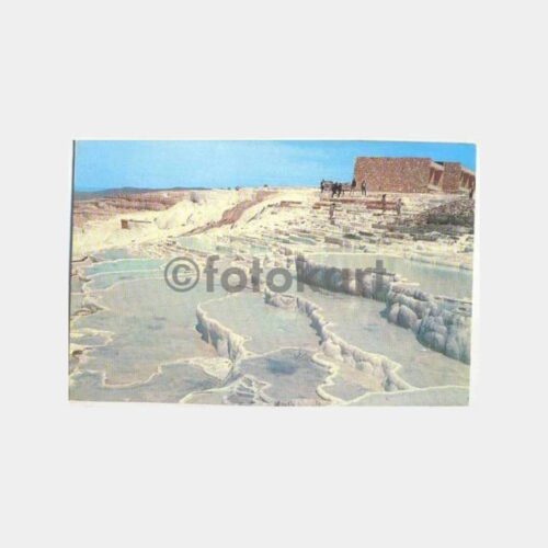 Denizli Pamukkale Travertenler Kartpostal