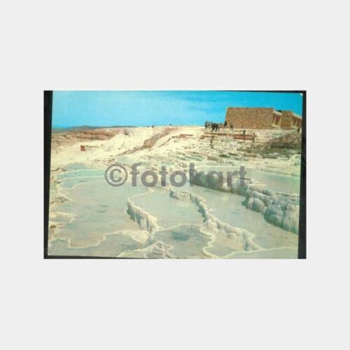 1968 Denizli Pamukkale Traverten Kartpostal