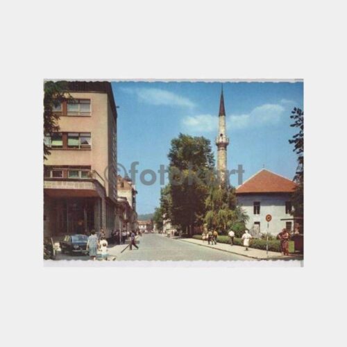 1970 Yugoslavya Tuzla Damgalı Kartpostal