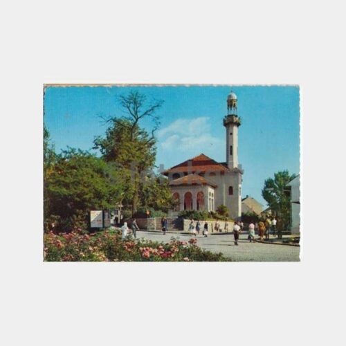 1969 Yugoslavya Tuzla Camii Görünüş Kartpostal