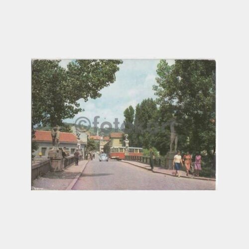 1969 Yugoslavya Tuzla Görünüş Kartpostal