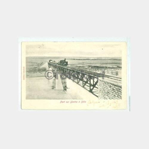 1913 Bulgaristan Tarnavo Yantra Köprüsü Kartpostal