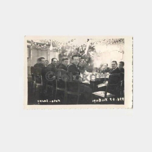 1946 Yavuz Savaş Gemisinde Yılbaşı Fotoğraf
