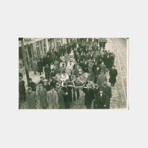 1939 Ünlü Sinemacı Rauf Sirman Vefat Konulu 3 Adet Fotoğraf