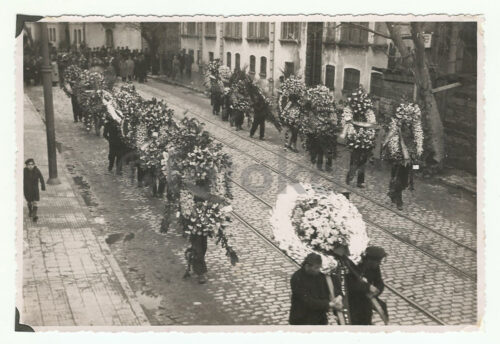 1939 Ünlü Sinemacı Rauf Sirman Cenaze Töreni Fotoğraflar - Görsel 14