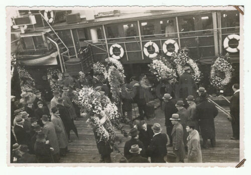 1939 Ünlü Sinemacı Rauf Sirman Cenaze Töreni Fotoğraflar - Görsel 26