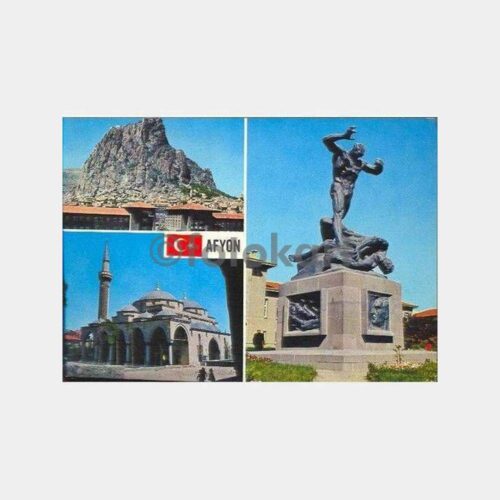 Afyon 3 Görünüm Kartpostal