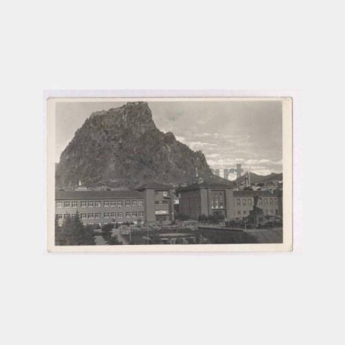 1940 Afyon Hükümet Binaları Görünüş Kartpostal