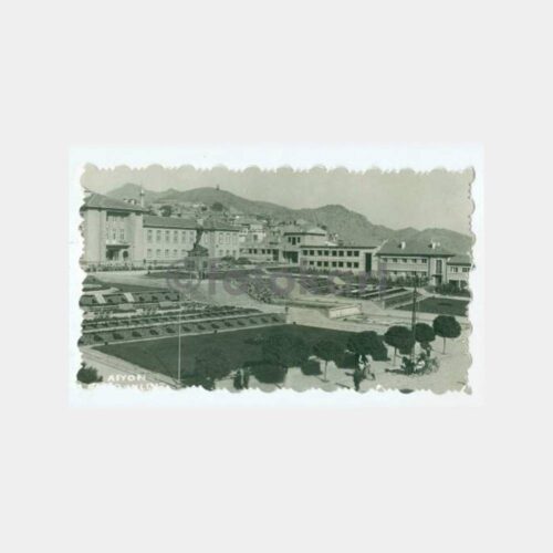 1952 Afyon Genel Görünüş Fotokart