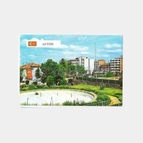 Afyon Genel Görünüşü Kartpostal