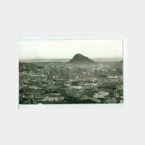 1930 Afyon Genel Görünüş Kartpostal