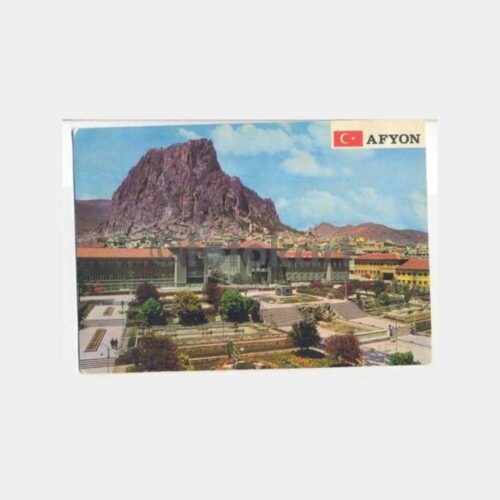 Afyon Genel Görünüş Kartpostal