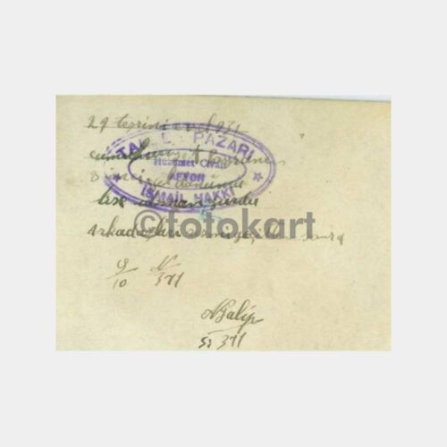 1931 Afyon Lisesi Tören Kutlama Fotoğraf - Görsel 2