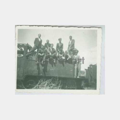 1940 Afyon Tren Vagonu Öğrenciler Fotoğraf